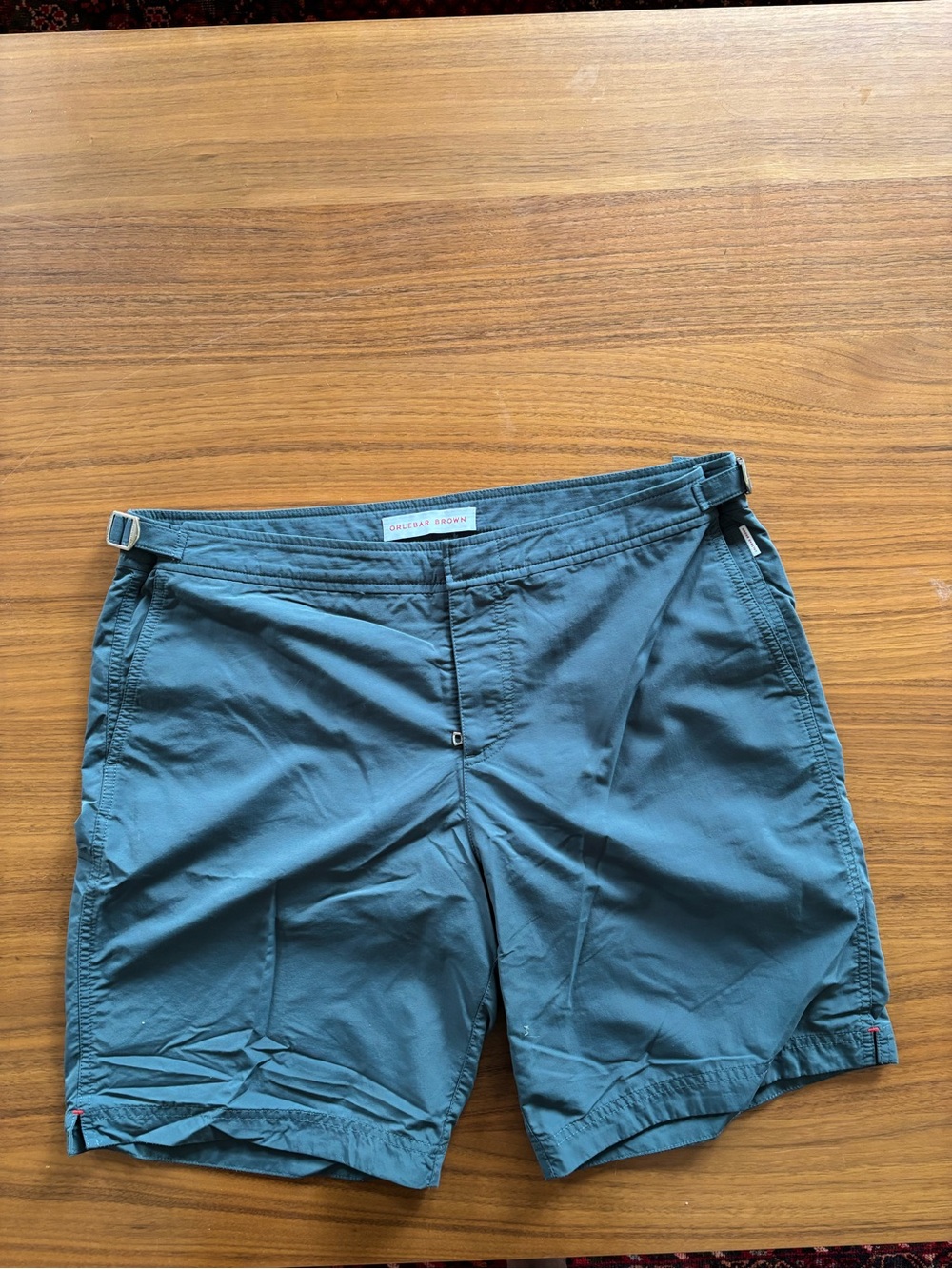 Orlebar Brown Teal Mens Swim trunks - The Dane. Size 36.